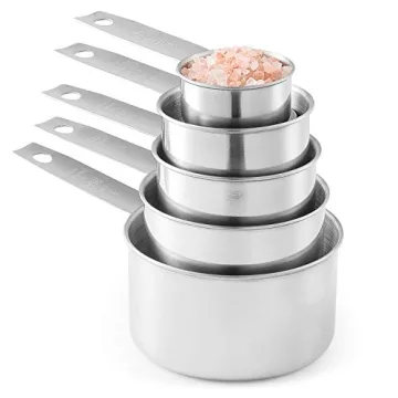 Quality Stainless Steel Measuring Cups and Spoons Set