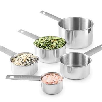 Quality Stainless Steel Measuring Cups and Spoons Set