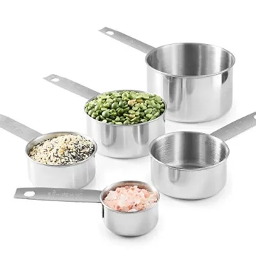 Quality Stainless Steel Measuring Cups and Spoons Set
