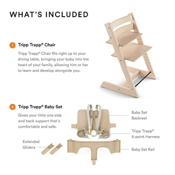 Stokke Tripp Trapp High Chair - Adjustable Classic Design