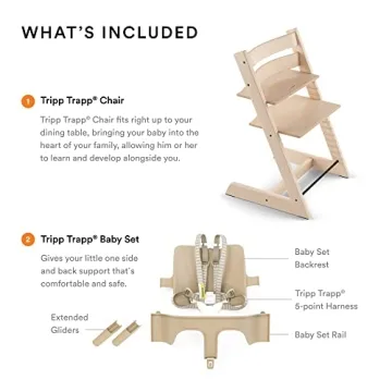 Stokke Tripp Trapp High Chair - Adjustable Classic Design