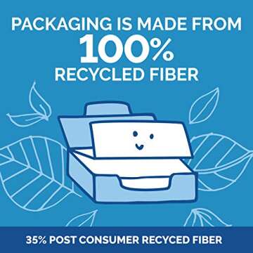 Seventh Generation Dryer Sheets Fabric Softener Free & Clear Fragrance Free 80 Sheets (Pack of 4)