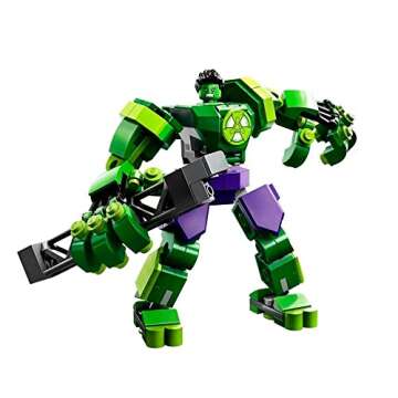 LEGO Marvel Hulk Mech Armor 76241, Avengers Action Figure Set, Collectable Super Hero Buildable Toys for Boys and Girls Ages 6 Plus, Gift Idea