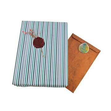 JEDFORE 100 Qty A6 Brown Kraft Paper Invitation Envelopes, Vintage Fire-Paint Envelopes Perfect for Party Wedding Baby Shower Graduations Invitation Office Stationery - 6.3 x 4.3 Inches