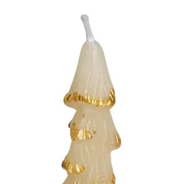 Elegant Tree Shaped Candles - Set of 2 for Holidays