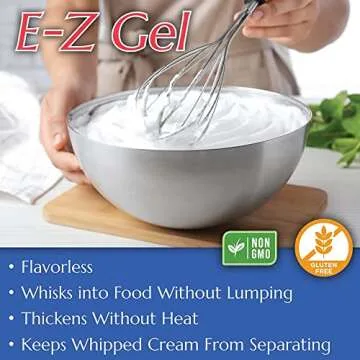 Cornaby's E-Z Gel Instant Food Thickener, 16oz. Gluten-Free, Non-GMO, All-Natural, Instant Food Starch Granules For Thickening Sauces, Soups, Gravy, Desserts, Salad Dressing, and More! Pack of 1