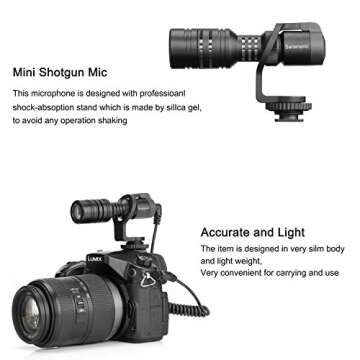 Saramonic Mini Shotgun Microphone for Smartphones & Cameras