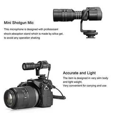 Saramonic Mini Shotgun Microphone for Smartphones & Cameras
