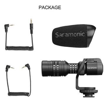 Saramonic Mini Shotgun Microphone for Smartphones & Cameras