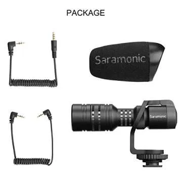 Saramonic Mini Shotgun Microphone for Smartphones & Cameras