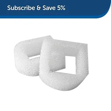 PetSafe Drinkwell Foam Filters for Pet Fountains - 2 Pack
