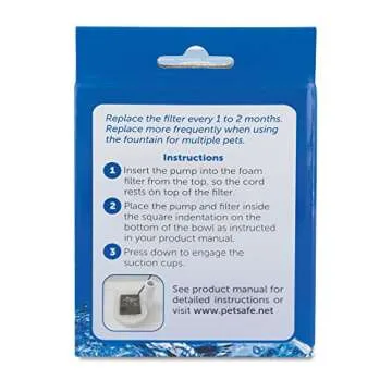 PetSafe Drinkwell Foam Filters for Pet Fountains - 2 Pack