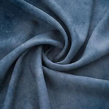 Haboke 5x7FT Dark Blue Portrait Photography Backdrop for Adult Portrait Photo Props Booth Background Photoshoot Studio with Roller Pocket on Top