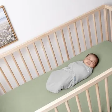 SwaddleMe by Ingenuity Original Swaddle, Cotton, 0-3 Months, 3-Pack