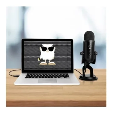 Yeti USB Microphone Bundle with Boom Arm & Headphones