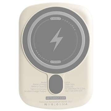 Stylish Casely Power Pod Battery Pack for MagSafe Devices