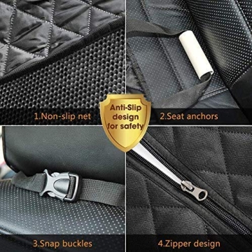 Vailge Pet Seat Covers, Waterproof, Scratch Proof, Nonslip