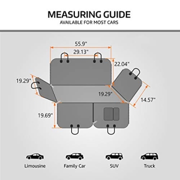 Vailge Pet Seat Covers, Waterproof, Scratch Proof, Nonslip