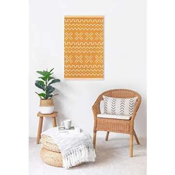 Hofdeco Boho Lumbar Throw Pillow Cover - Chic Style