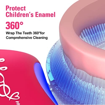 NOHOO Kids U Shape Electric Toothbrush - Fun Dental Care for Kids