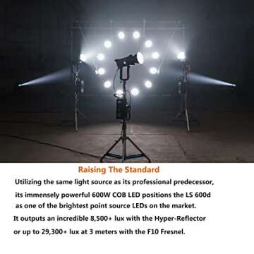 Aputure LS 600D 600W Daylight LED Video Light with App Control