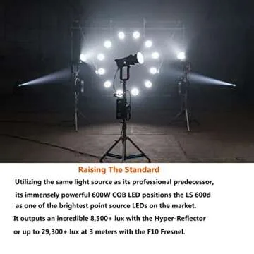 Aputure LS 600D 600W Daylight LED Video Light with App Control