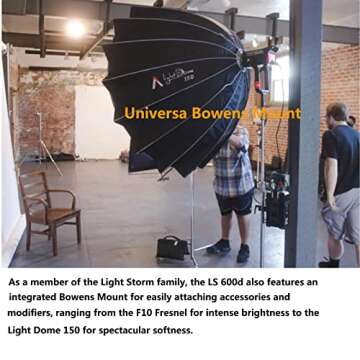 Aputure LS 600D 600W Daylight LED Video Light with App Control