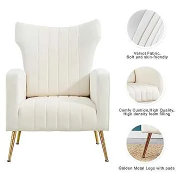 Elegant Velvet Accent Chairs Set of 2 for Your Home