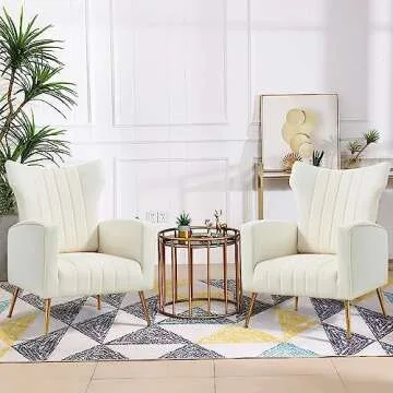 Elegant Velvet Accent Chairs Set of 2 for Your Home