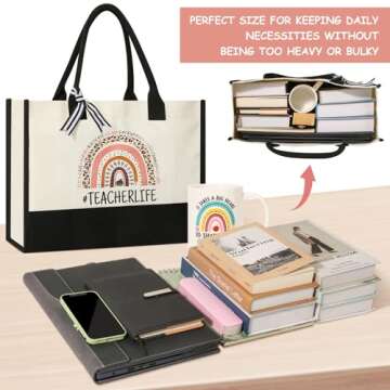 NAVK Teacher Gift Basket, Perfect Teacher Christmas Gifts