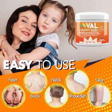 VAL Magnesium Cream for Kids - Relaxation & Mood Support