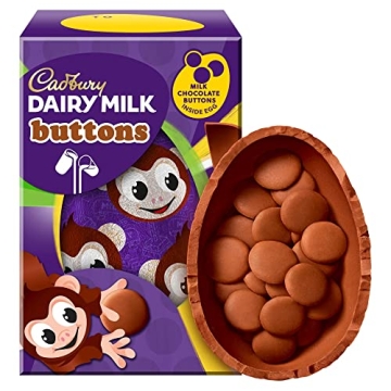 Cadbury Easter Egg 96g Premium Milk Chocolate with Buttons