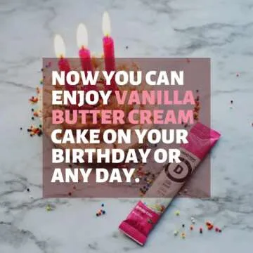 Devotion Nutrition Flex Flavors | Stevia Instant Sweetening Flavor Packets | Sugar Free, Dairy Free, Gluten Free, 0 Calorie | 30 Count (Birthday Cake)