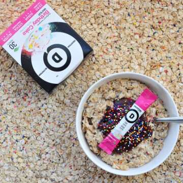 Devotion Nutrition Flex Flavors | Stevia Instant Sweetening Flavor Packets | Sugar Free, Dairy Free, Gluten Free, 0 Calorie | 30 Count (Birthday Cake)