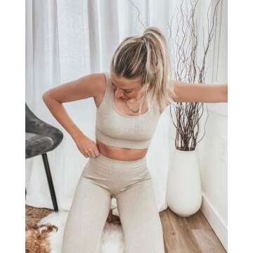 Hotexy Women's Seamless 2-Piece Workout Set