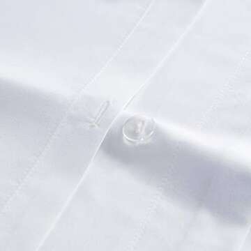 Mellanni Duvet Cover Set - 3 PC Iconic Collection Bedding Set - Hotel Luxury, Extra Soft & Cooling - Microfiber - Button Closure and Corner Ties (Queen, Hotel Gray)