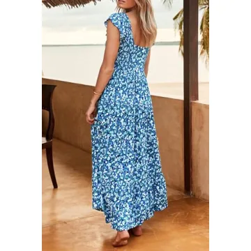 PRETTYGARDEN Flowy Maxi Dress for All Occasions