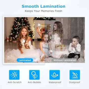 BONSEN A4 Laminator, 9.33-Inch with Never Jam Technology