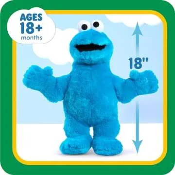 Buy Just Play Sesame Street Big Hugs Cookie Monster Plush Toy
