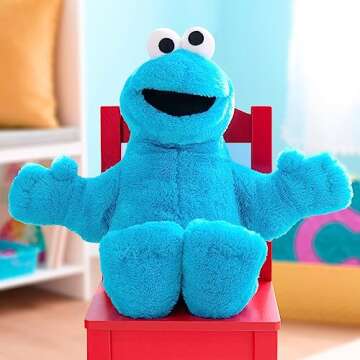 Buy Just Play Sesame Street Big Hugs Cookie Monster Plush Toy