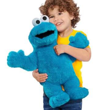 Buy Just Play Sesame Street Big Hugs Cookie Monster Plush Toy