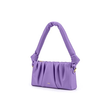 JW PEI Women's Mila Purple Shoulder Handbag - Stylish & Practical
