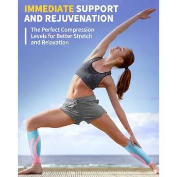 CAMBIVO Calf Compression Sleeves for Ultimate Support