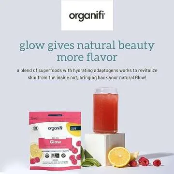 Organifi Glow Vegan Collagen Powder - 30 Servings