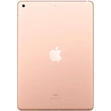 Apple iPad (10.2-Inch, Wi-Fi + Cellular, 128GB) - Gold (Latest Model) (Renewed)