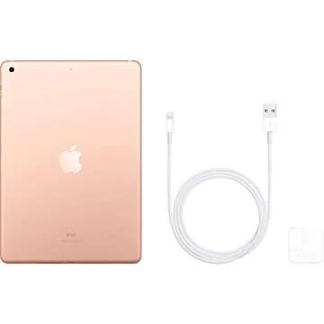 Apple iPad (10.2-Inch, Wi-Fi + Cellular, 128GB) - Gold (Latest Model) (Renewed)
