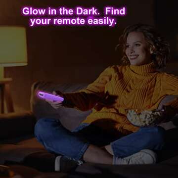 4Pack Case for Roku Remote, Cover for Hisense/TCL Roku TV Steaming Stick/Express Universal Replaceme...