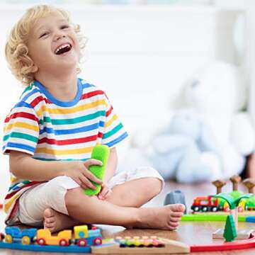 4Pack Case for Roku Remote, Cover for Hisense/TCL Roku TV Steaming Stick/Express Universal Replacement Controller Silicone Sleeve Skin Glow in The Dark Green Sky Purple Red