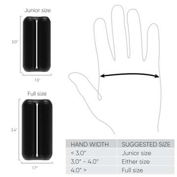 ONO Roller - Handheld Fidget Toy for Adults | Help Relieve Stress, Anxiety, Tension | Promotes Focus, Clarity | Compact, Portable Design (Full Size/Aluminum, Sapphire)