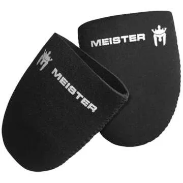 Meister 2.5mm Thermal Neoprene Toe Warmer Booties for Cycling, Running, Hiking & Ice Baths (Pair) - ...